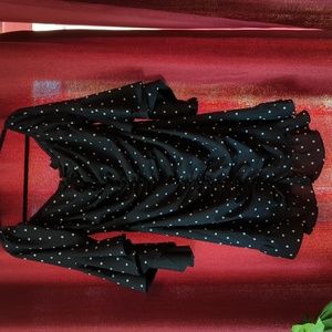 City chic polka dot dress